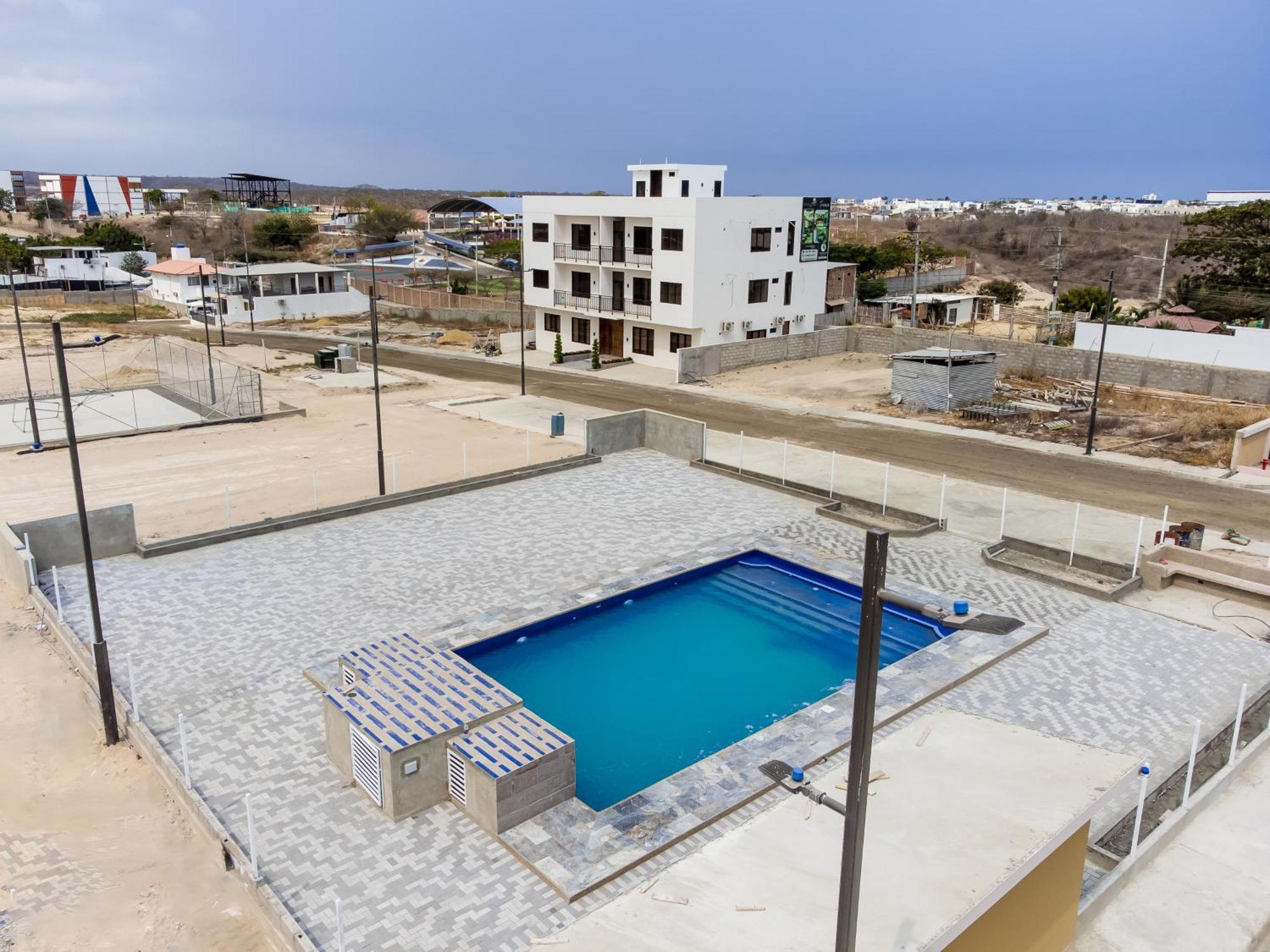 Departamento Vacacional Con Piscina Y Cerca De La Playa Y El Mall Apartment Manta Exterior photo